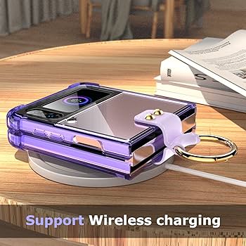 Amazon.com: Designed for Samsung Galaxy Z Flip 4 Case Clear
